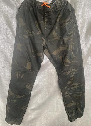 Чоловічі пʼятнисті штани джокери котон retro jeans