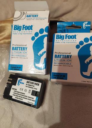 Акумулятор big foot professional lithium ion rechargeable