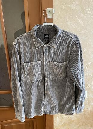 Вельветова сорочка zara