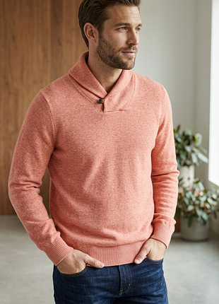 Светр tommy hilfiger shawl collar sweater