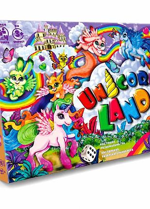 Настольная игра unicorn land danko toys для детей от 3 лет