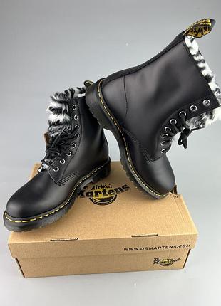 Шкіряні зимові черевики оригінал dr.martens 1460 serena 5