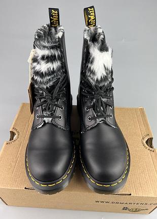Шкіряні зимові черевики оригінал dr.martens 1460 serena 4