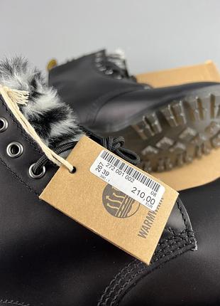 Шкіряні зимові черевики оригінал dr.martens 1460 serena 7