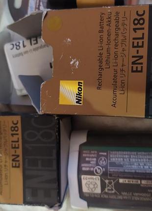Акумулятор nikon en-el18c li-ion