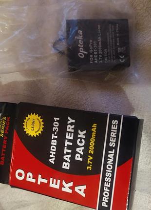 Акумулятор opteka ahdвт-301 3.7v 2000mah