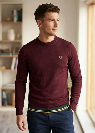 Кофта\джемпер fred perry wool jumper