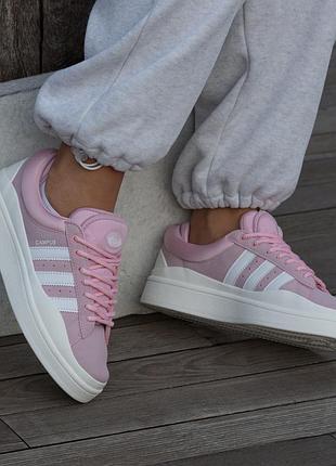 Кроссовки женские adidas campus light bad bunny pink