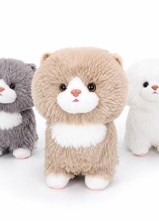 Мягкая игрушка кот пушистик 22 см, плюшевая кошка.