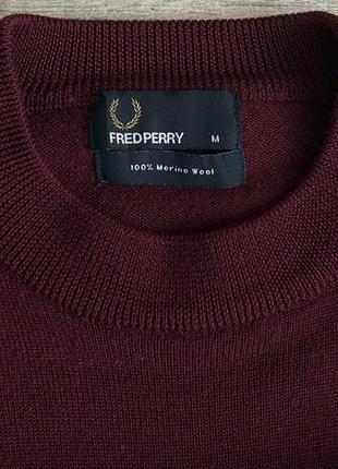 Кофта\джемпер fred perry wool jumper 4