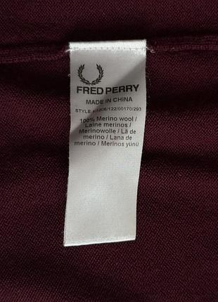 Кофта\джемпер fred perry wool jumper 5