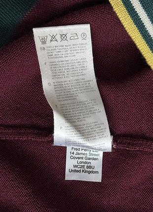 Кофта\джемпер fred perry wool jumper 6