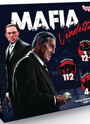 Настольная игра danko toys mafia vendetta украинская версия 112 карт 12+