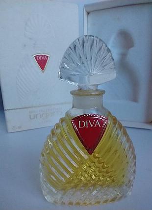 Diva emanuel ungaro, edp, мініатюра 7,5 мл вінтаж
