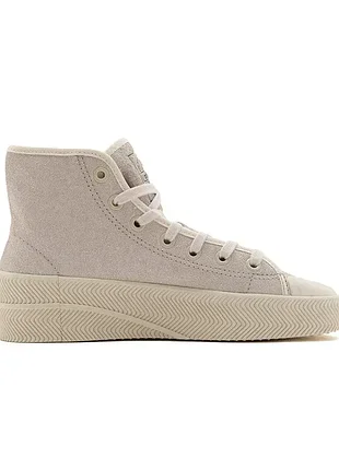 Замшевые высокие кроссовки adidas 4