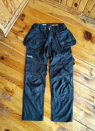 Жіночі робочі/карго штани scruffs pro flex holster trousers (uk 8 / eu 34) cordure