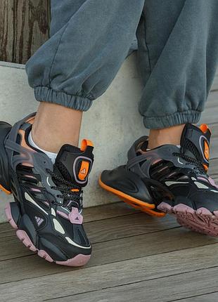 Кросівки жіночі adidas vento xlg black orange purple
