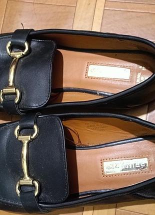 Лофери жіночі primark чорні шкіряні