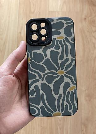 Чохол apple iphone 12 pro з квітковим візерунком