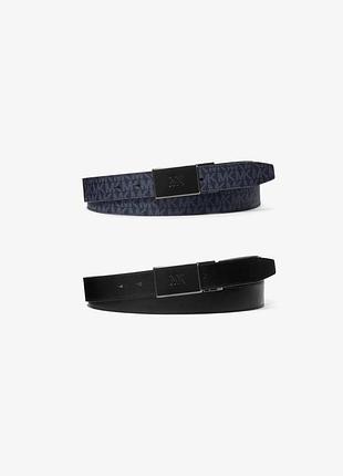 Двусторонний ремень michael kors с логотипом
