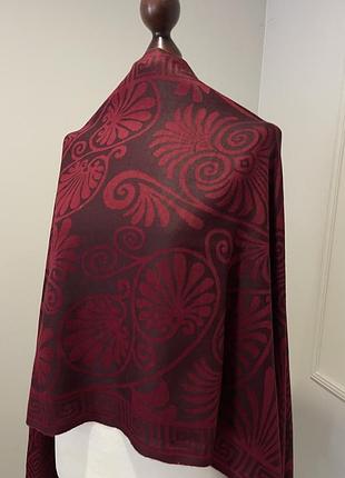Вовняний шовковий шарф палантин ексклюзив бренд the met store