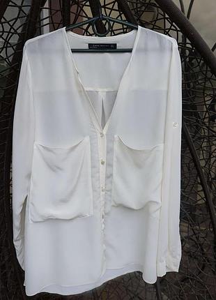 Шовкова блуза zara