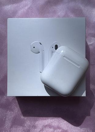 Оригінальні apple airpods 2 у гарному стані
