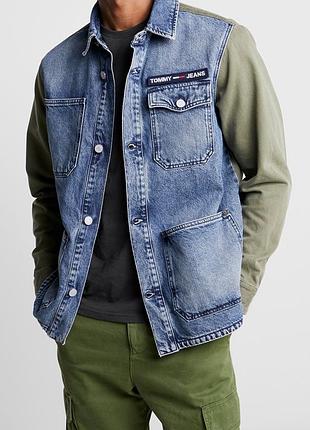 Чоловіча джинсова куртка tommy hilfiger