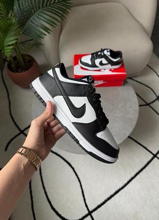 Кросівки чоловічі nike dunk low retro panda black/white