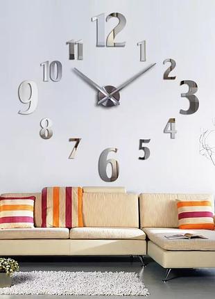 Великий настінний 3д годинник (від 35 до 50 см) elisey