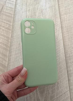 Чохли apple для iphone 11, силіконові 3