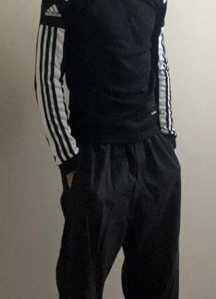Чоловіча спортивна кофта adidas чорна, розмір m-l