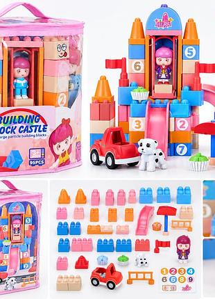 Дитячий конструктор jx6749 building block castle 95 деталей (jx6749)