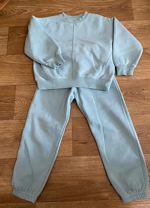Спортивний костюм  zara блакитний