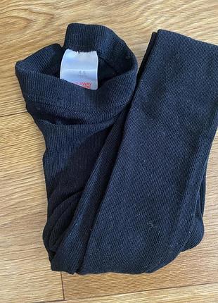 Колготки дитячі zara чорні 2