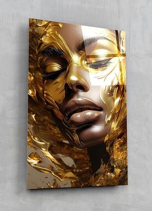 Картина на стекле novellaprint "золотая красота" 30х45см (pic-603-00)