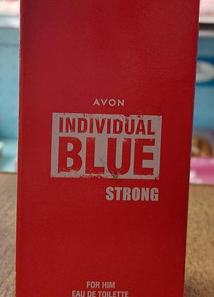 Individual blue strong