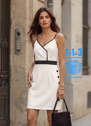 Сукня з декоративними ґудзиками shein xl