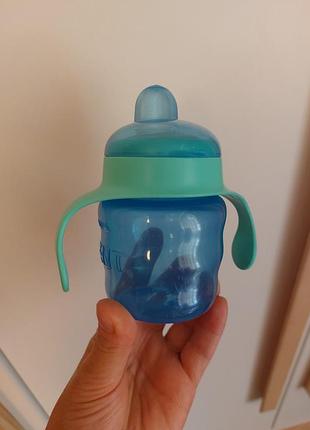 Поїльник philips avent 6+ для хлопчика