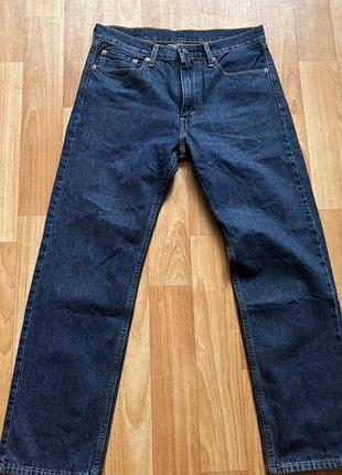 Джинси чоловічі levi's прямі сині