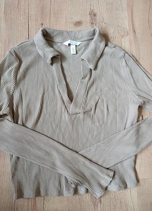 Укороченный лонгслив h&amp;m