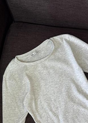 Сірий боді zara 4