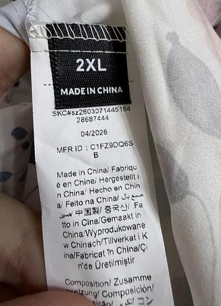 Сукня в квітковий принт shein 2xl 4