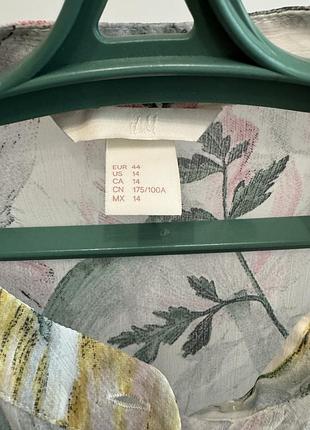 Жіноча довга сукня h&m з квітковим принтом, розмір eur 44