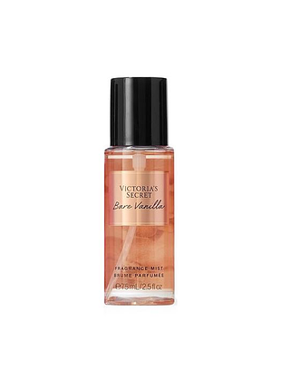 Мини спрей для тела victoria's secret bare vanilla fragrance mist 75мл