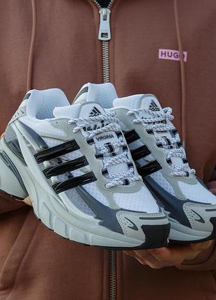 Кроссовки мужские adidas pharrell x adister "jellyfish silver black"