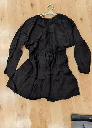 Жіноча коротка сукня zara чорна