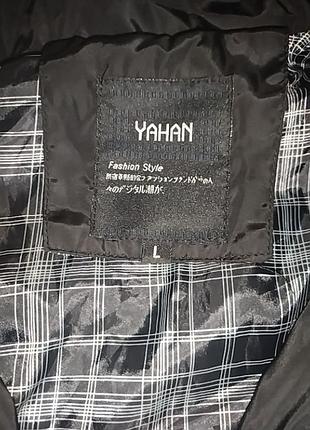 Чоловіча вітровка yahan чорна 4