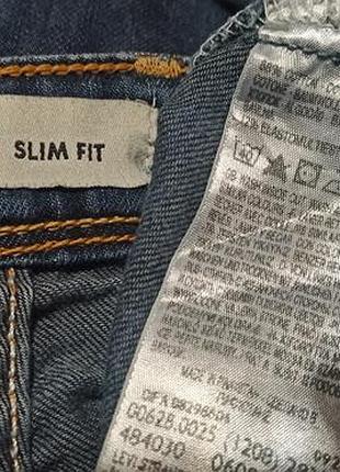 Джинсы слим levi's slim fit 5