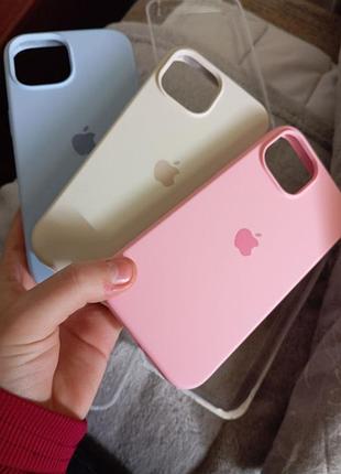 Чохол apple iphone 15 силіконовий